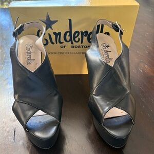 Black Platform Women's Shoes